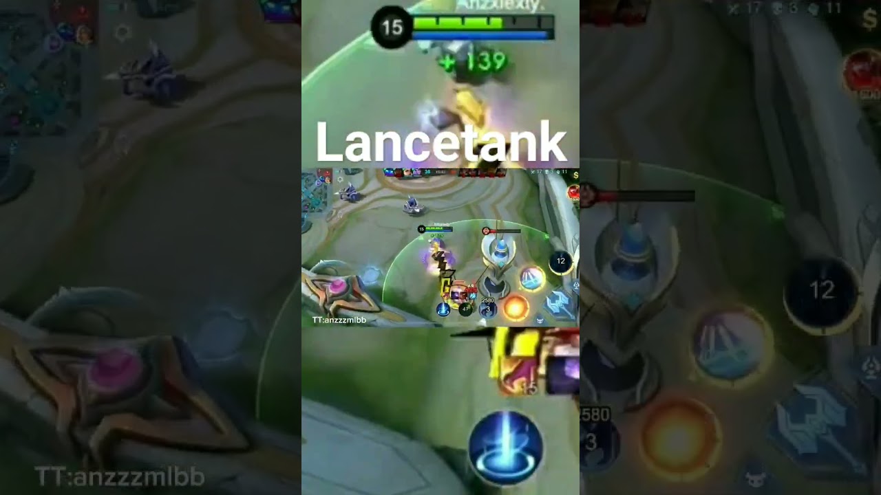 lancetank#shorts #mobilelegends #anzzzmlbb