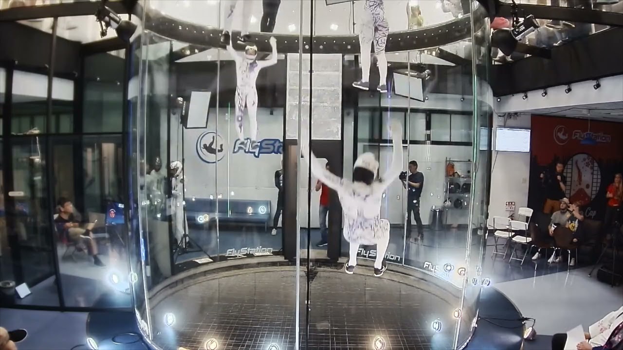 Zion Freefly - D4W Indoor Skydiving routine - Sakura Cup Invitational