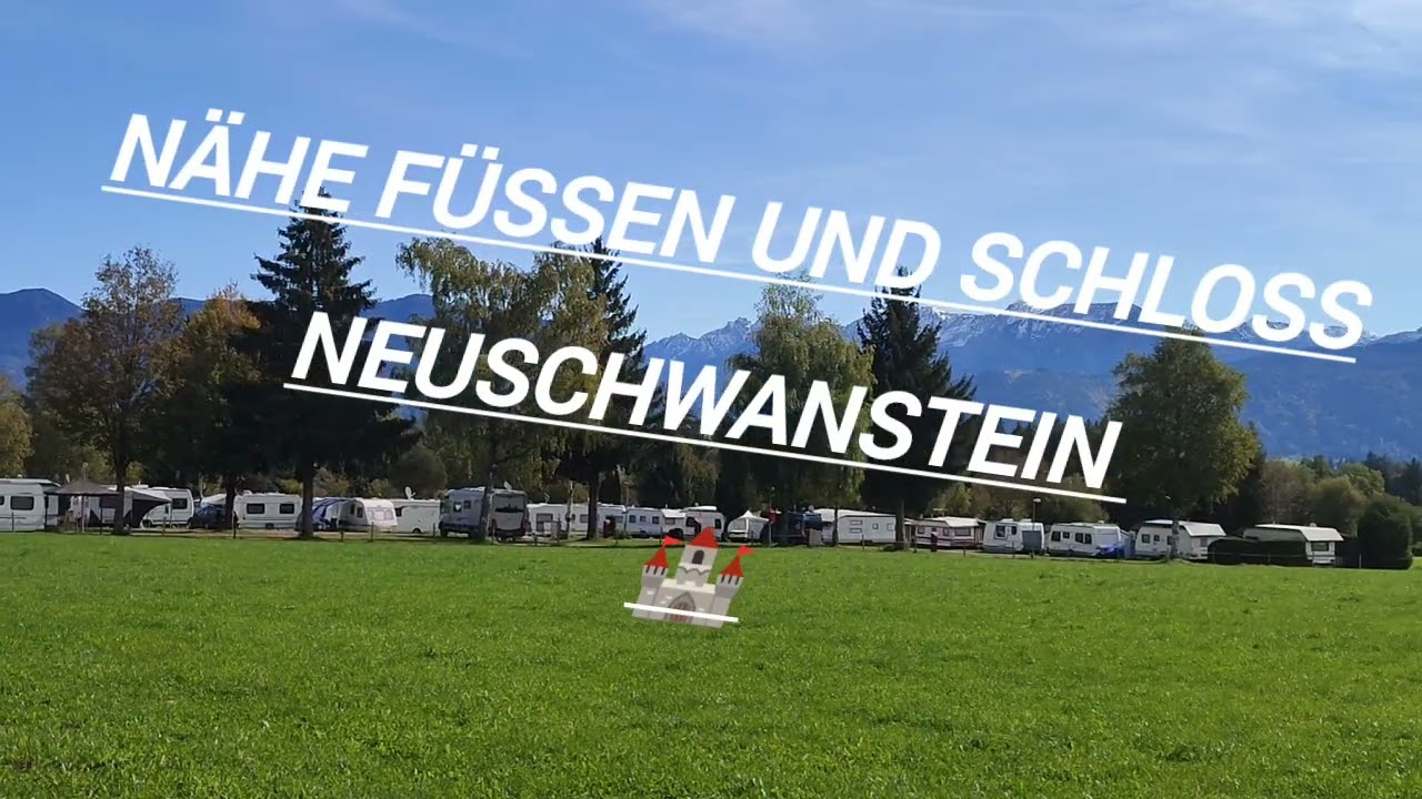 Campingplatz Seewang am Forggensee am 6. Oktober 2024