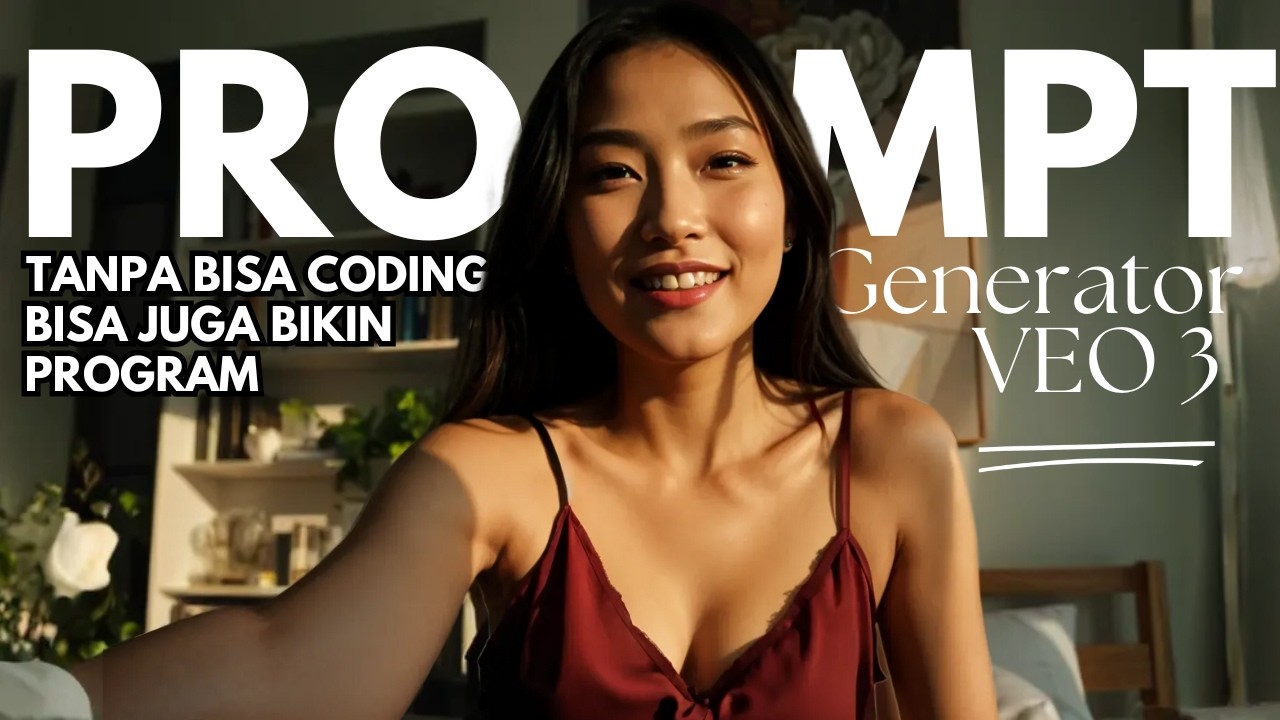 Bikin Video AI Keren di Veo 3 PAKAI Prompt Generator GRATIS! Tanpa Jago Coding Bisa Bikin Program!