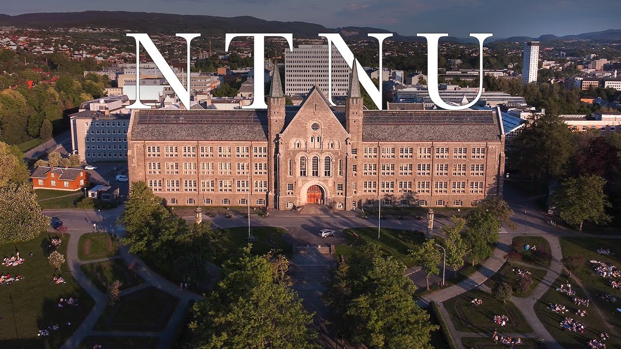 Norwegian University of Science and Technology from the air | NTNU | Trondheim | Norway