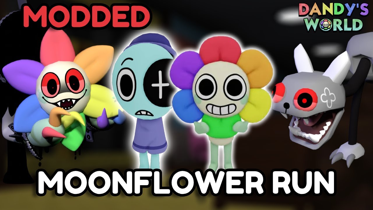 MOONFLOWER DUO RUN On MODDED Dandy's World!