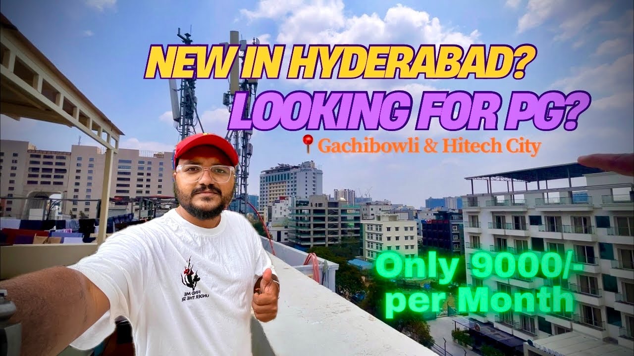 PG in Hyderabad Gachibowli, HiTech city area | Co-live PG tour | Budget friendly PG for freshers