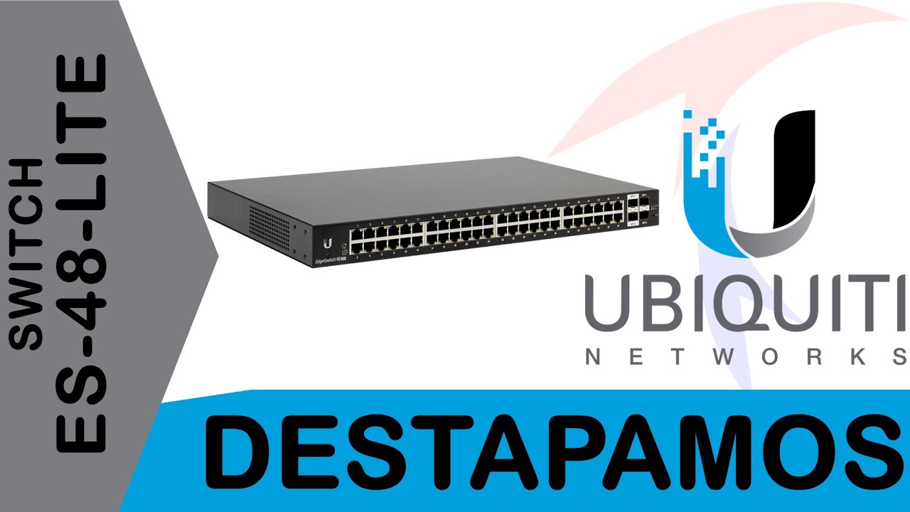 Switch Ubiquiti ES-48-LITE  - Unboxing Destapamos  #Tecnocompras #Ubiquiti#ES48LITE #Bogota