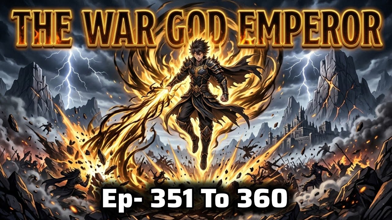 Ep- 351–360 || The War God Emperor || अचानक रहस्यमयी हमला ⚡ गुर्गे हवा में उछले