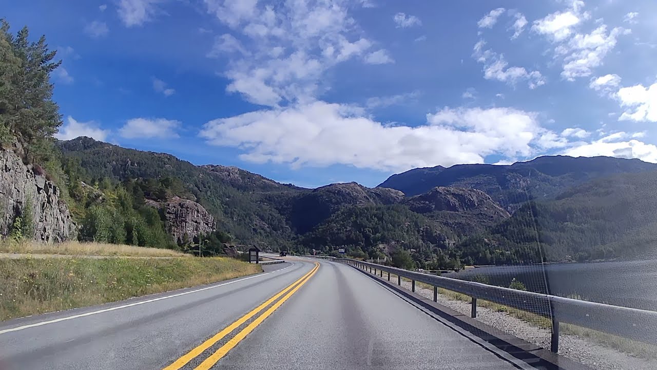 🇳🇴 E134 | DANS LA VALLÉE D'ODDA | Rullenstadvatnet | Comté du Vestland | Norvège | HD4K