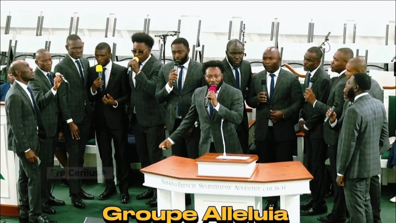 Lanmou Bondye« le groupe Alleluia »L'église Adventiste Shekina French SDA Church