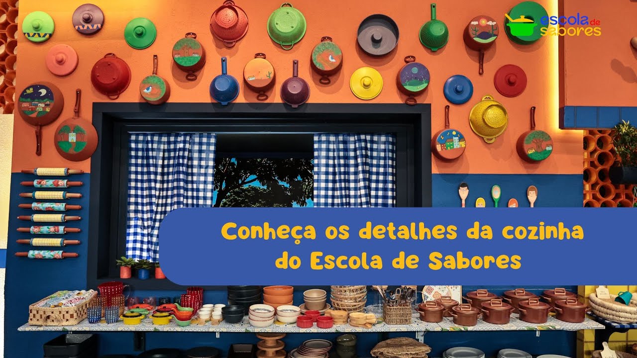 Conheça o cenário do ‘Escola de Sabores’, reality gastronômico exibido pela Band