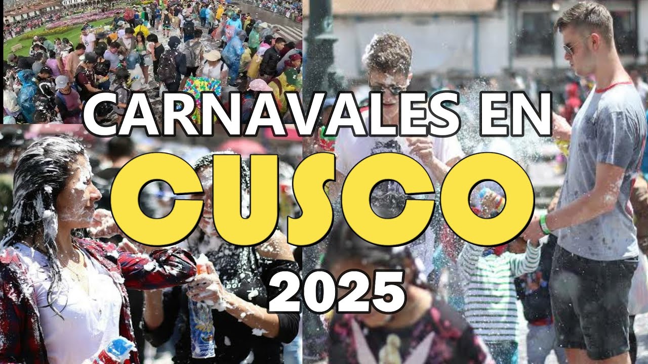 Como se vive los 💦 CARNAVALES en CUSCO 2025 🎊 REMATE d #carnavales2025 #carnaval2025 viajar Cuzco ✈️