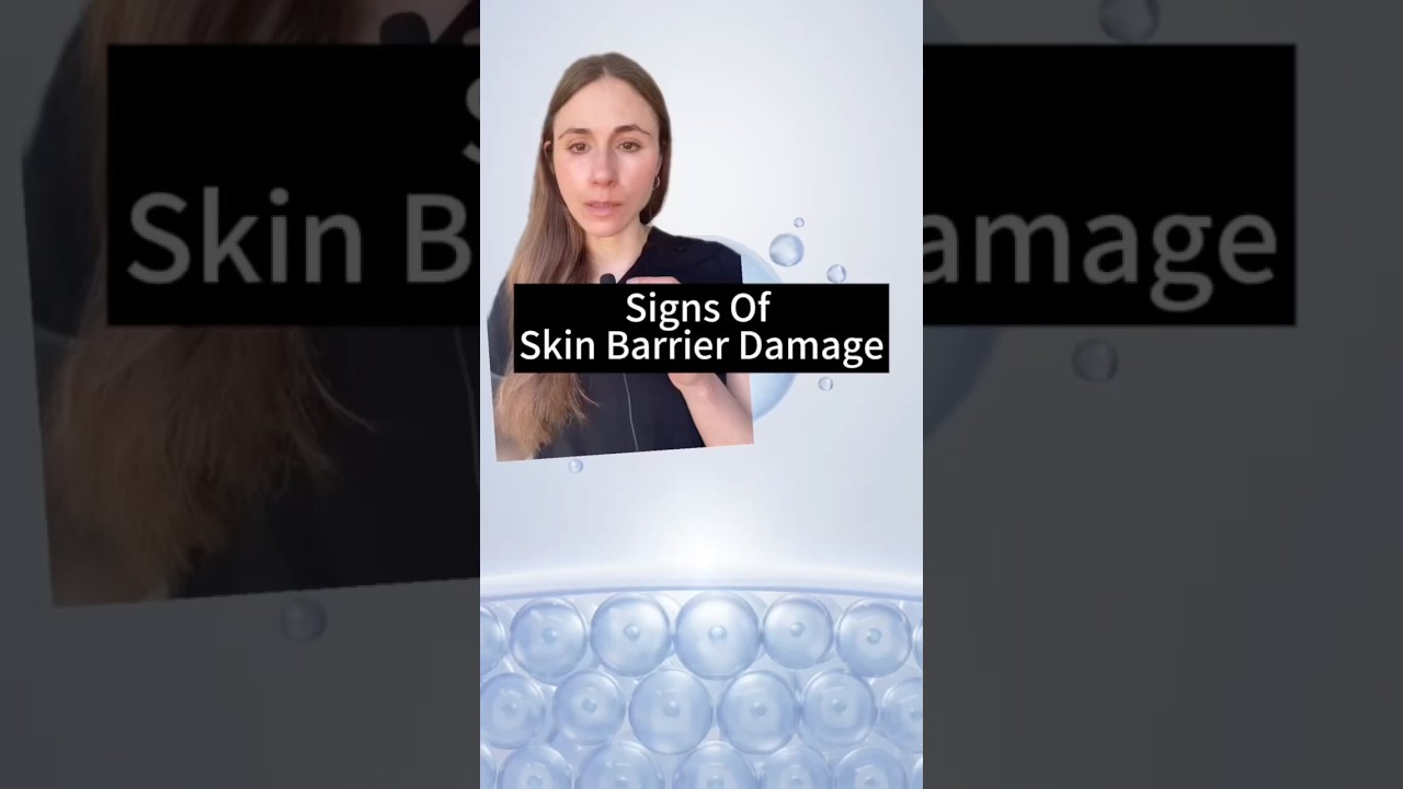 Signs Of Skin Barrier Damage #dermatologist