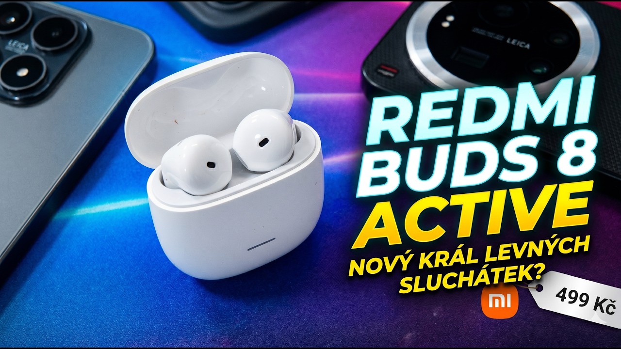 Redmi Buds 8 Active - neskutečn&yacute; zvuk za cenu oběda 🤯🎧