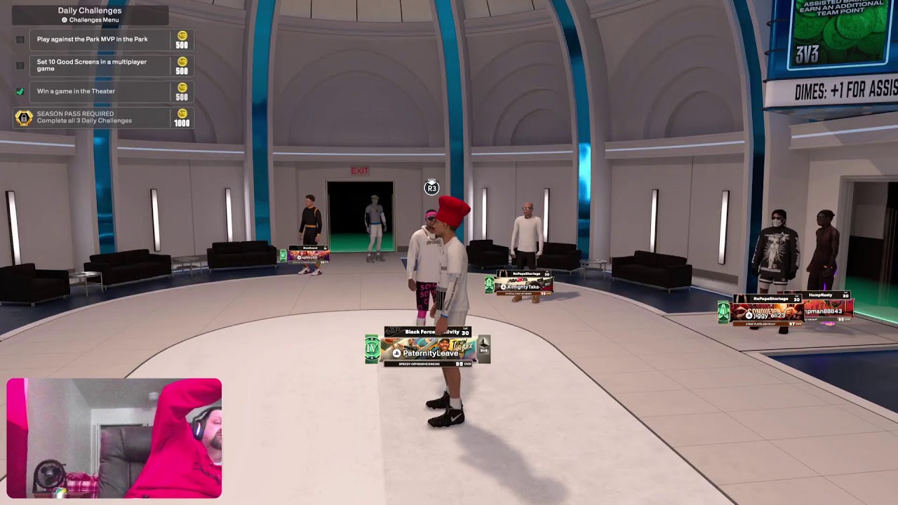 NBA2K26 Working on my new build 2 Time NBA 2K LOGO Its been real 2k