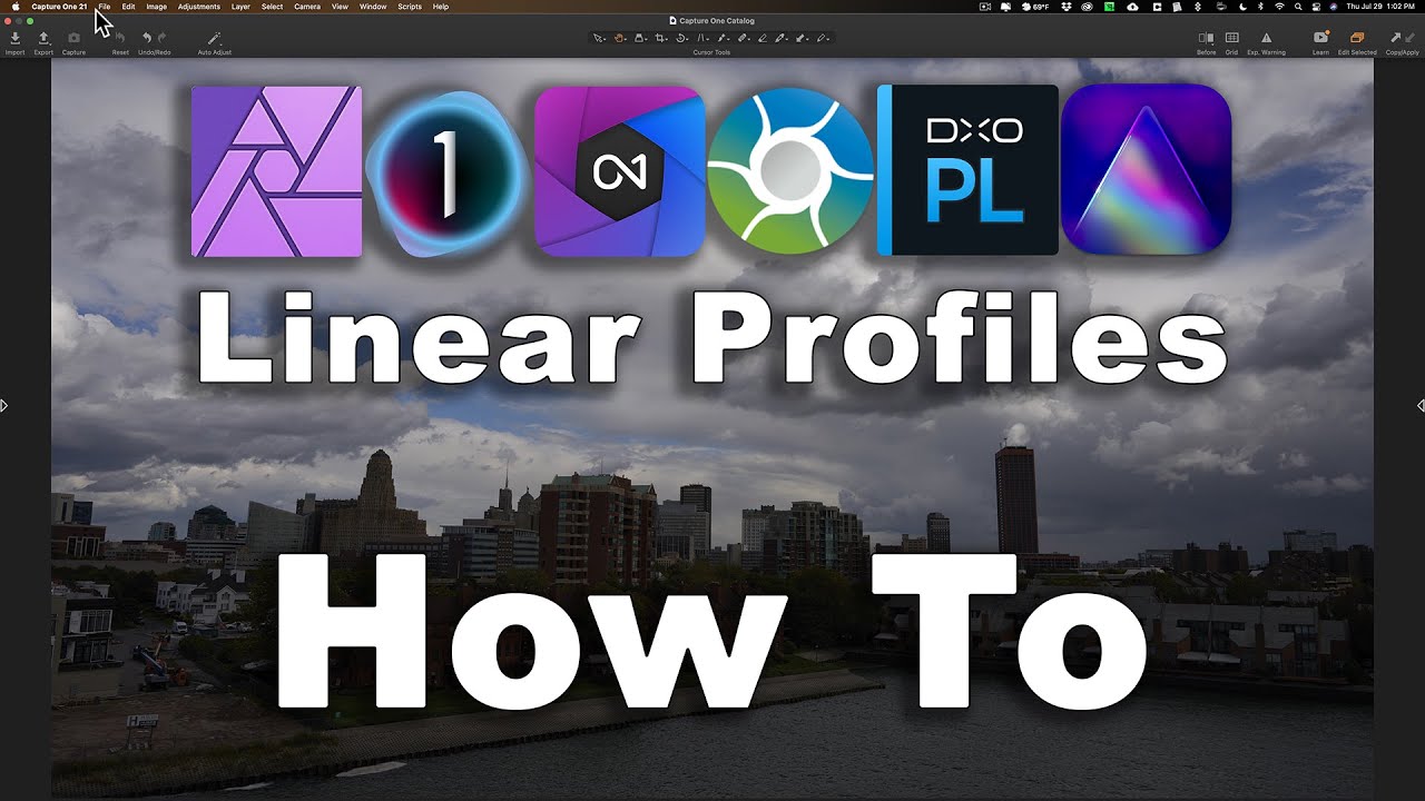 Как использовать линейные профили в Luminar, On1, Affinity, PhotoLab 4 и Exposure X6