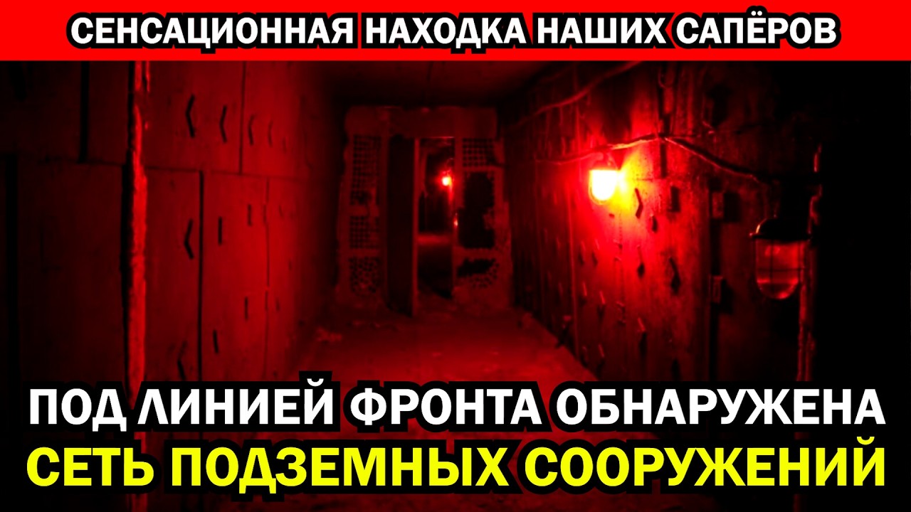 Найдены СКРЫТЫЕ ТОННЕЛИ под линией фронта. Сенсационные подробности опасной находки сапёров