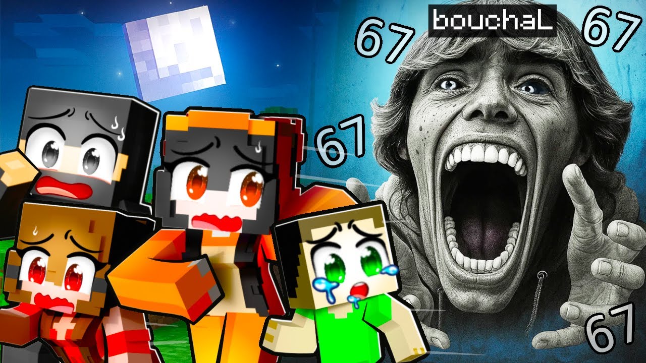 Trollím KAMARÁDY jako 67 KID v Minecraftu!