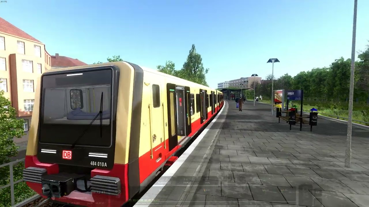 BR 483/ 484 Ringbahn Berlin (8/9) auf der S41 | Landsberger Allee - Gesundbrunnen | TSC