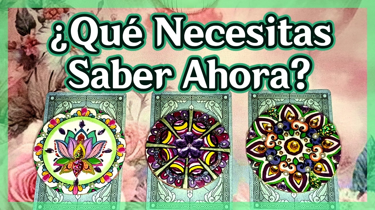 🔮 Qu&eacute; necesitas saber ahora mismo que no est&aacute;s viendo (Tarot Interactivo Atemporal)