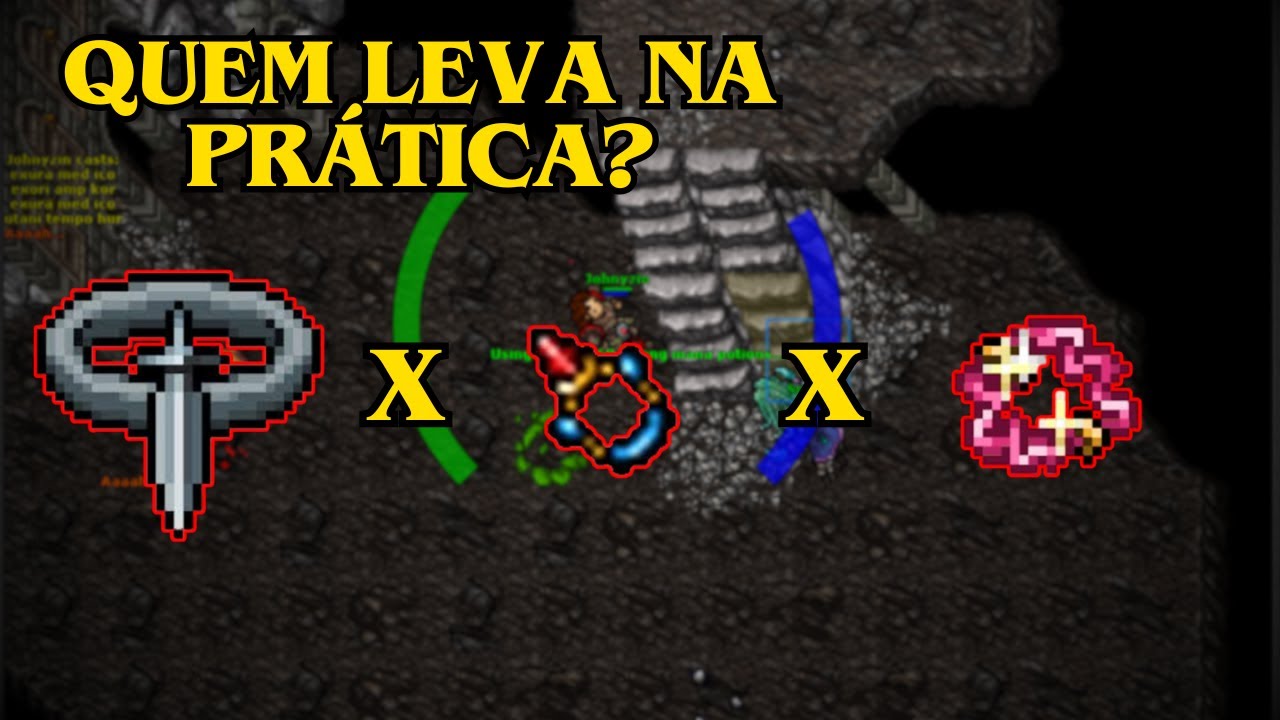 TIBIA - QUAL É O MELHOR RING PARA KNIGHTS?
