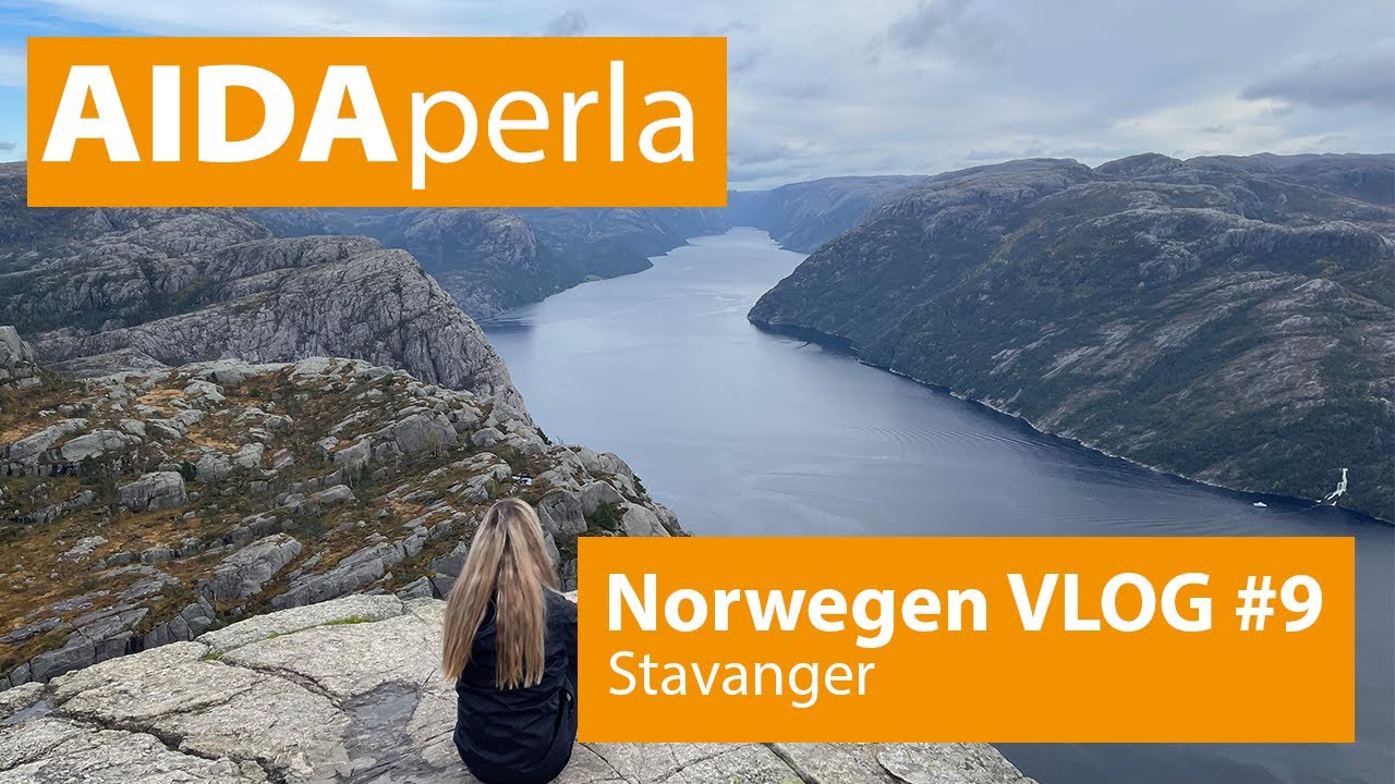 AIDAperla Norwegens Fjorde Vlog #9 - Stavanger