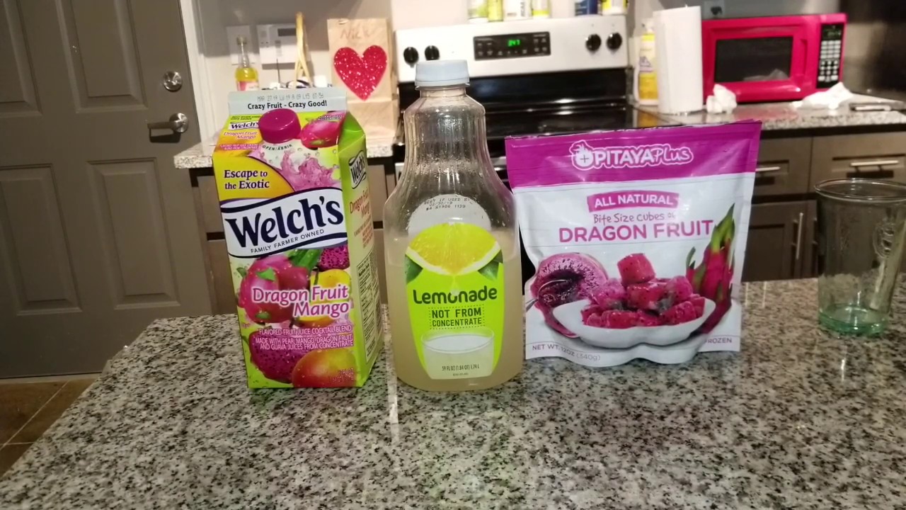 STARBUCKS MANGO DRAGON FRUIT REFRESHER RECIPE!