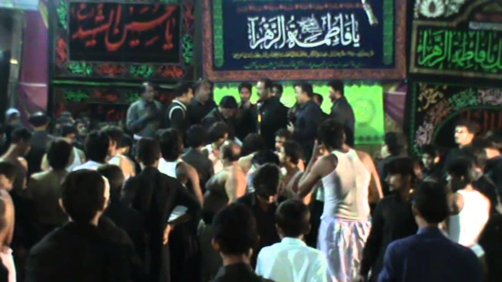 Tera Lahoo by Chakwal Party in Matiari 3rd Muharram 2013/14,