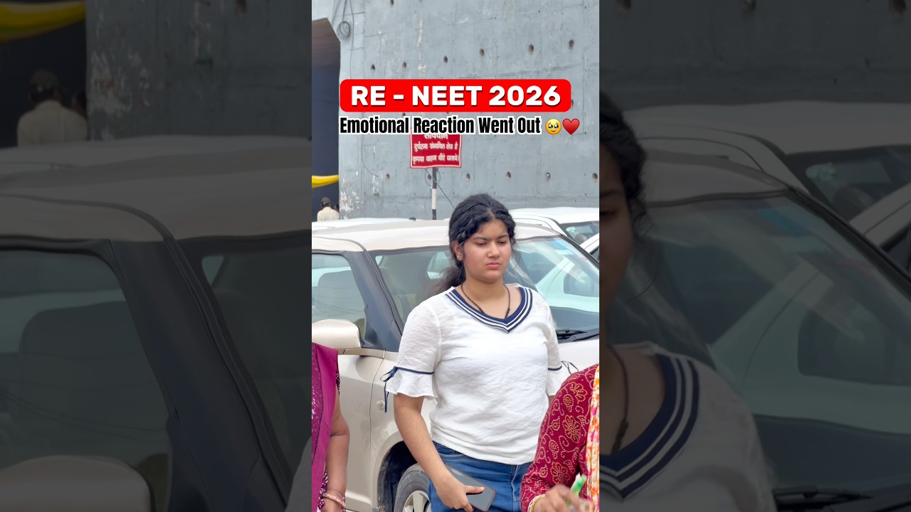 Emotional Reaction of Parents at Re-NEET 2026 Exam Centre 🥹&hearts;️ |