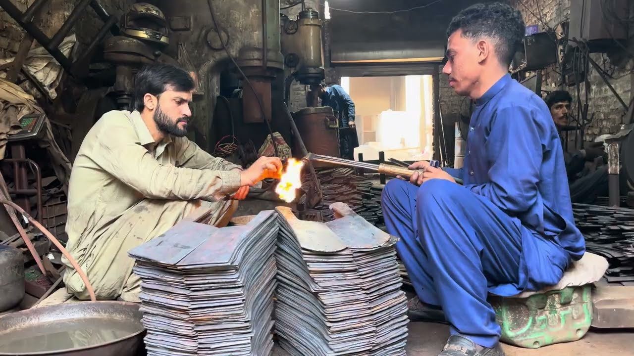 Incredible Process of Making High Quality Butcher Knife | Mass Production