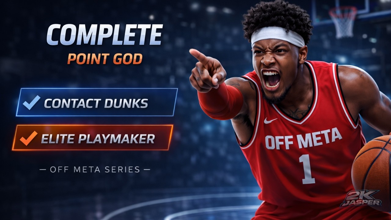 BEST 6’6 Complete Point God Build in NBA 2K26 🔥 Full Guard Breakdown