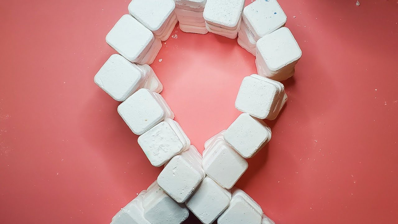 110+ GYM CHALK MINI SQUARES CRUMBLE-ASMR
