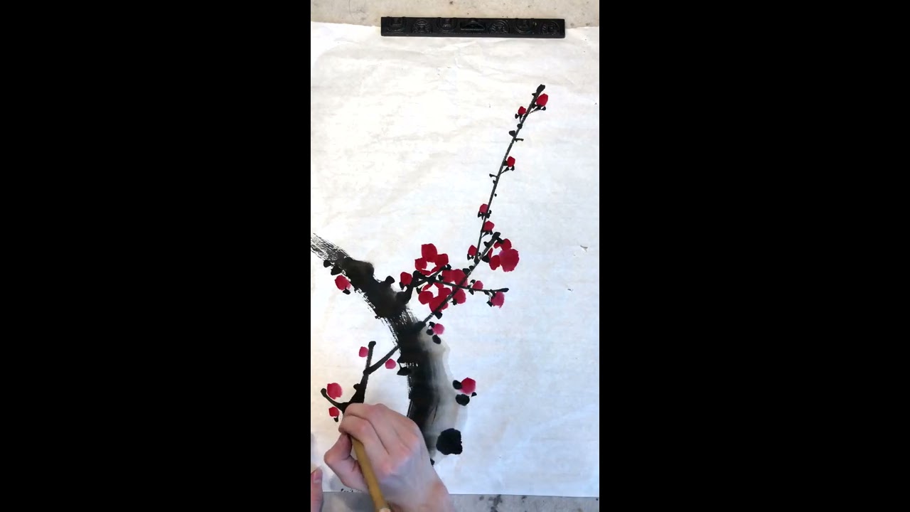 Painting xieyi meihua | Chinese ink painting