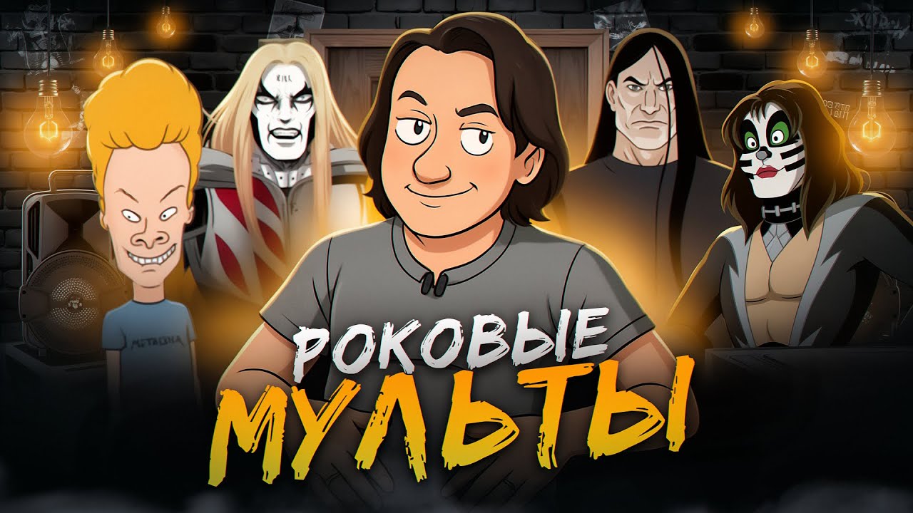 Мультики про МЕТАЛ-музыку