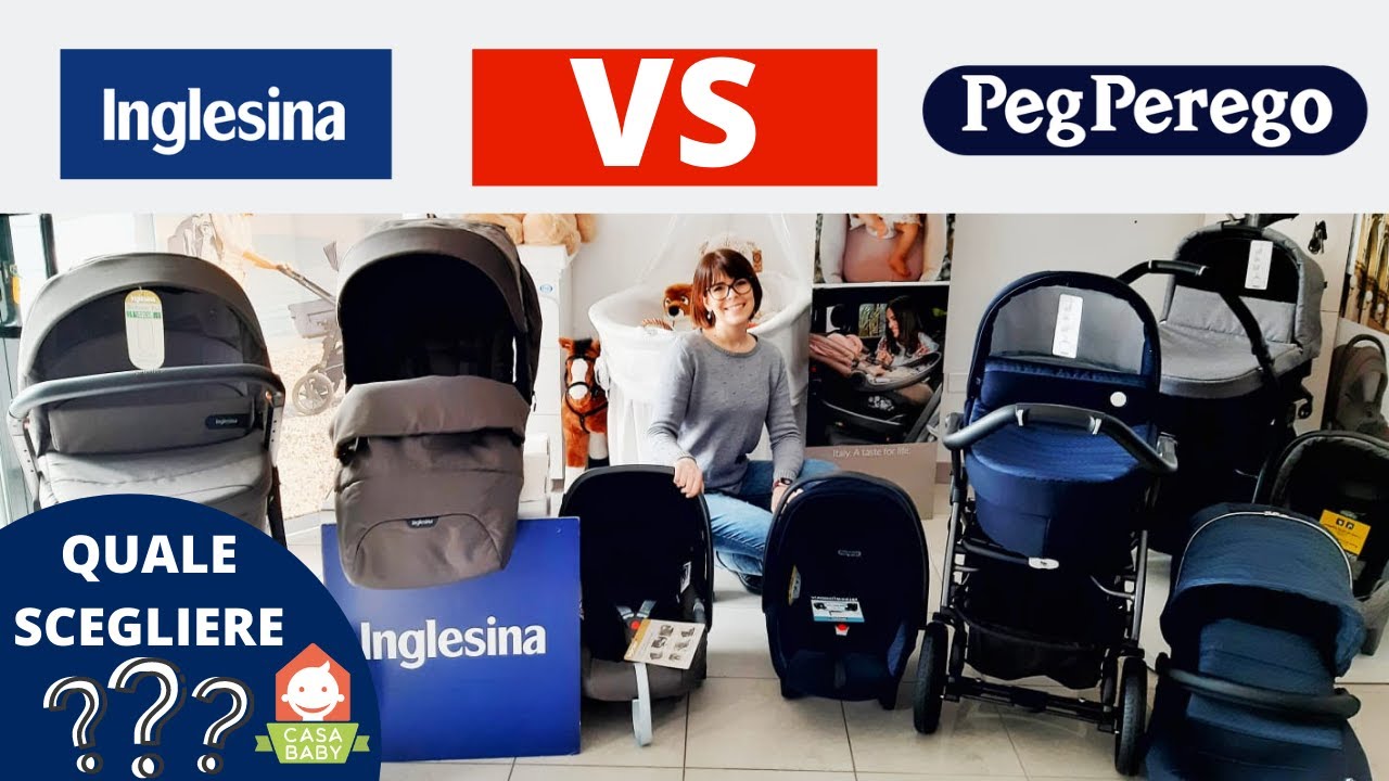 Inglesina o Peg Perego? Inglesina Aptica XT o Peg Perego Book 51? Video Confronto Recensioni 2021