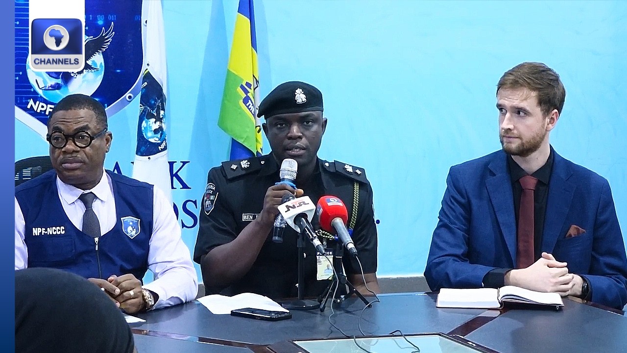 Nigeria Police Holds Press Briefing On Successes In Combating Cybercrime