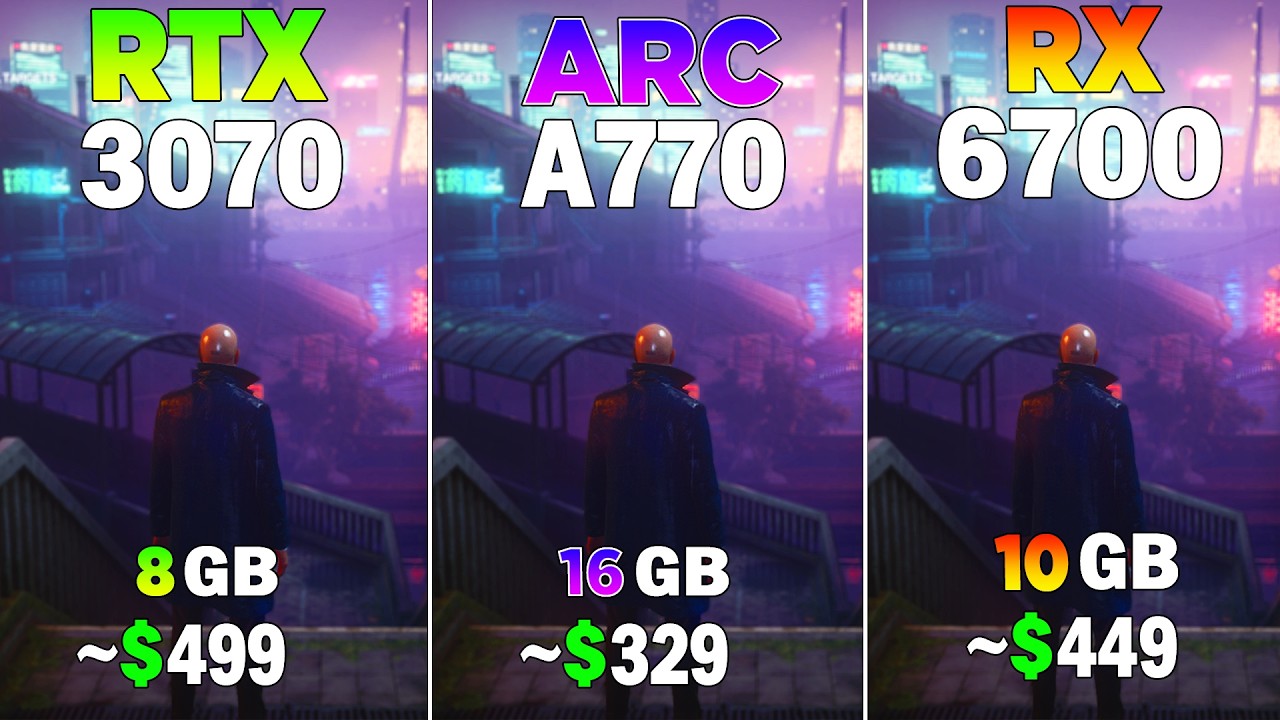 RTX 3070 vs RX 6700 vs ARC A770 - 8 Game Test | Worth Upgrading?
