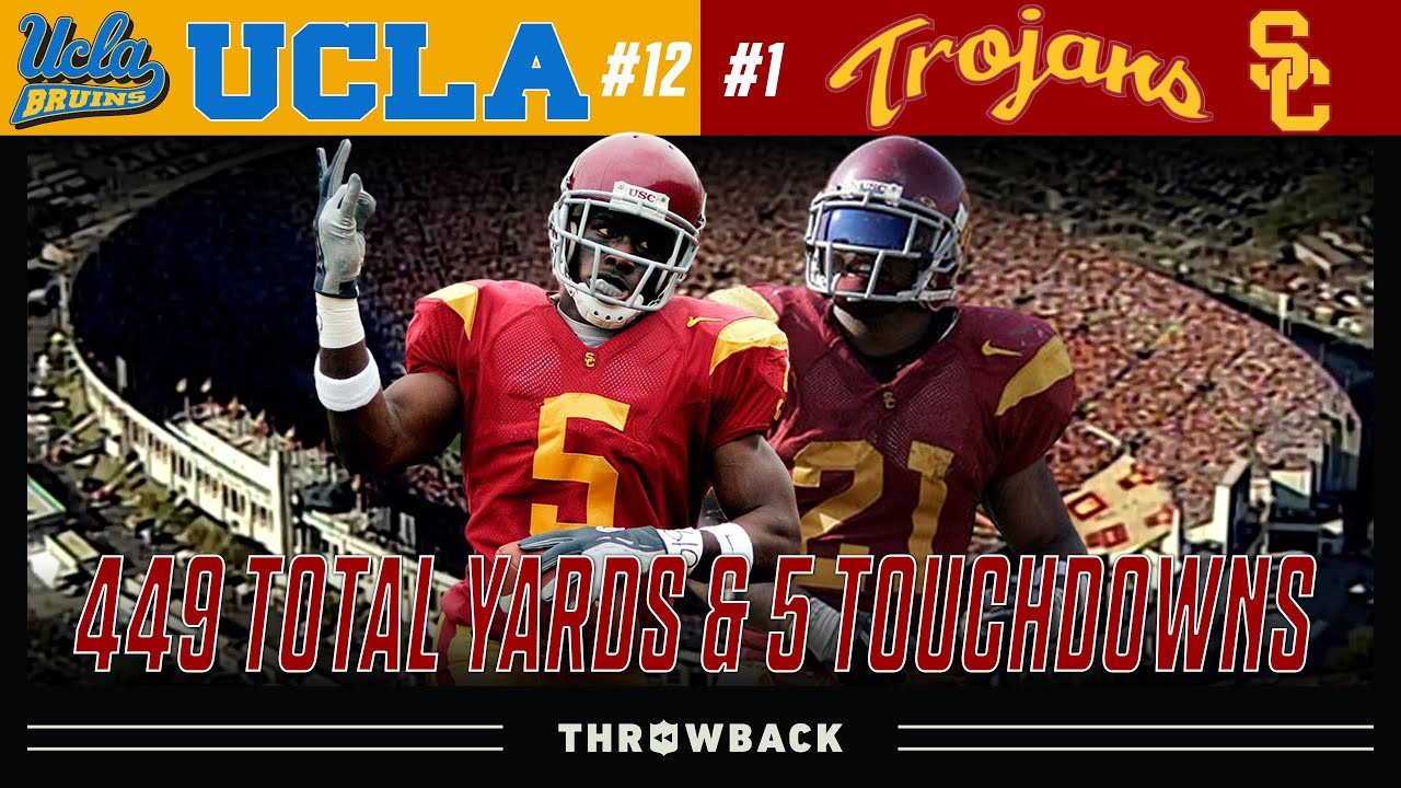 Reggie & LenDale DETONATE in Final Home Game! (#12 UCLA vs. #1 USC 2005, December 3)