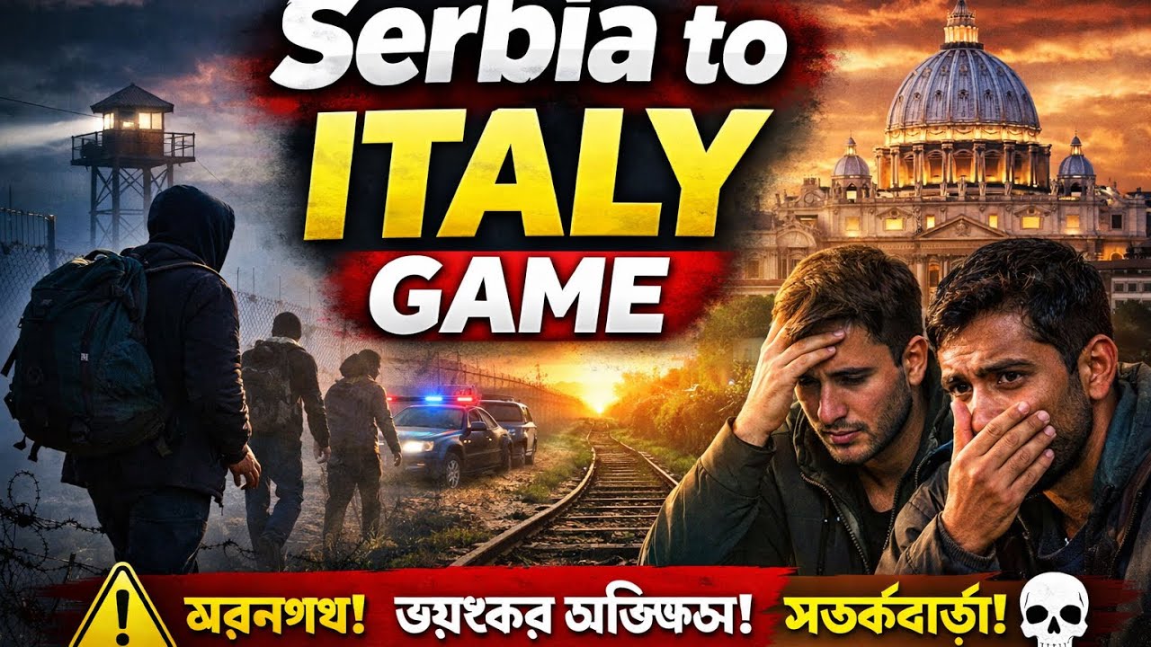 Serbia to Italy Game 2026 | অবৈধ রুটের সত্য গল্প ও ভয়ংকর অভিজ্ঞতা | Real Story | 1st Podcast #serbia