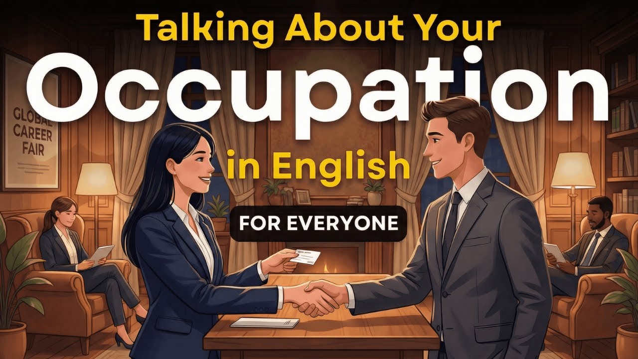 Let's Talk About Your Job in English | English Learning Conversation | English Shadowing Practice