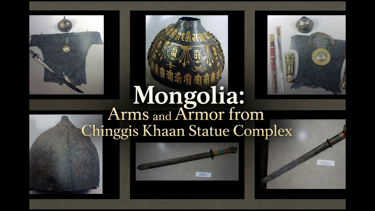 Mongolia: Arms and Armor from Chinggis Khaan Statue Complex (Tsonjin Boldog) Part 1