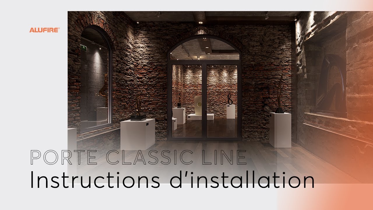 Porte coupe-feu Alufire Classic - Instructions d'installation