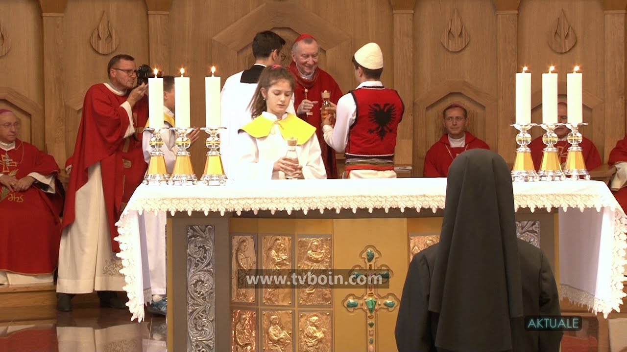 AKTUALE - VIzita e Kardinalit Parolin në Tivar