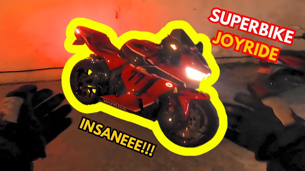 MOST MODIFIED CBR 600RR!!! Evening Joyride on this INSANE BEAST