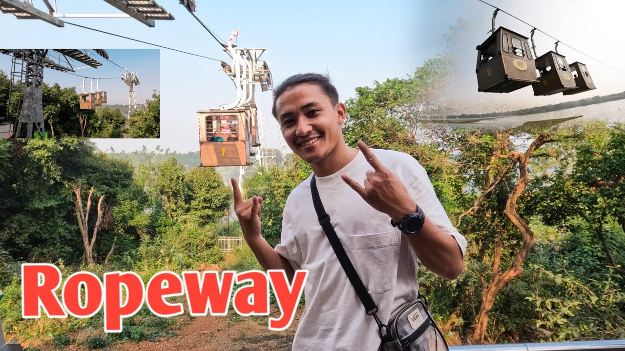 Ngasidi Kaiku saje ꯫ Ropeway 1st time ꯫ Nandankanan Zoo Odisha