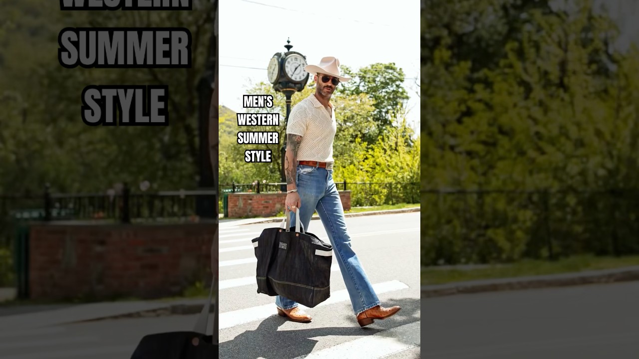 Men&rsquo;s Western Summer Style!