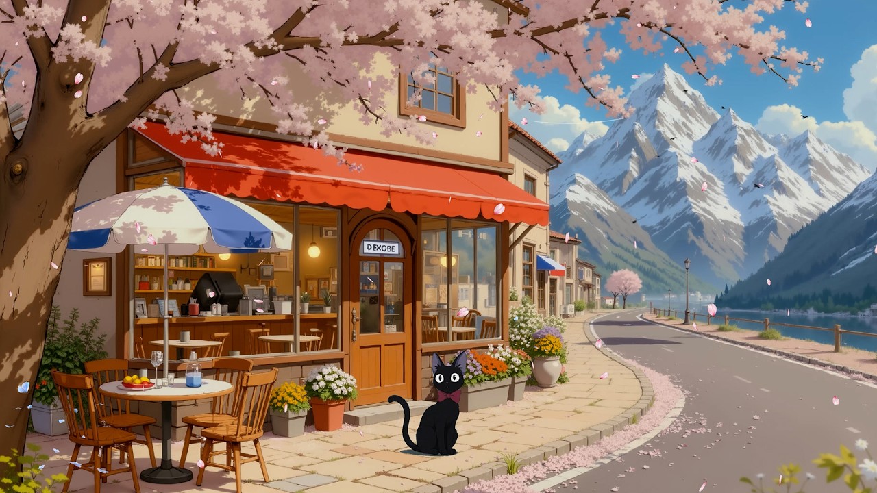 Утренний кофе в долине 🌸 Лоу-фай хип-хоп для учебы и работы