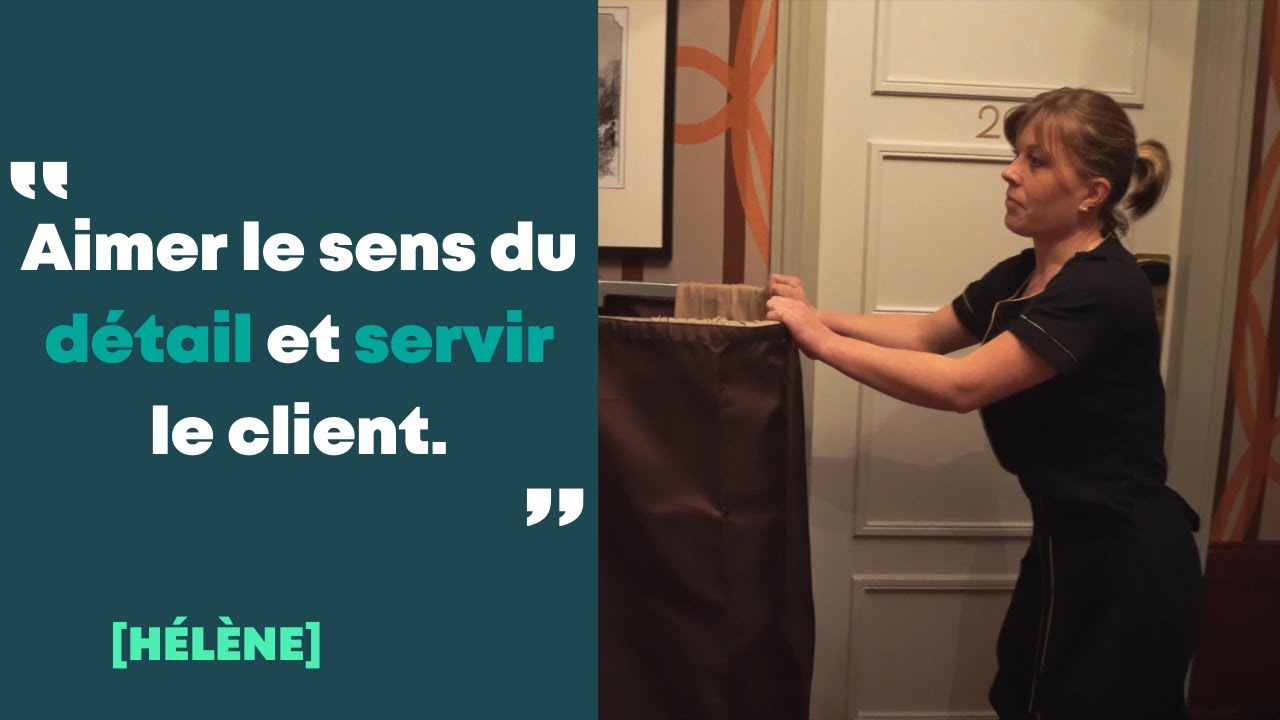 Le métier d'employé d'étage