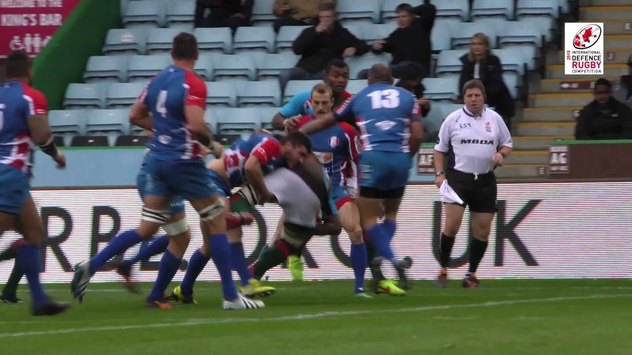 Republic of Fiji Military Force vs French National Military IDRC Semi Final Highlights 23-10-15
