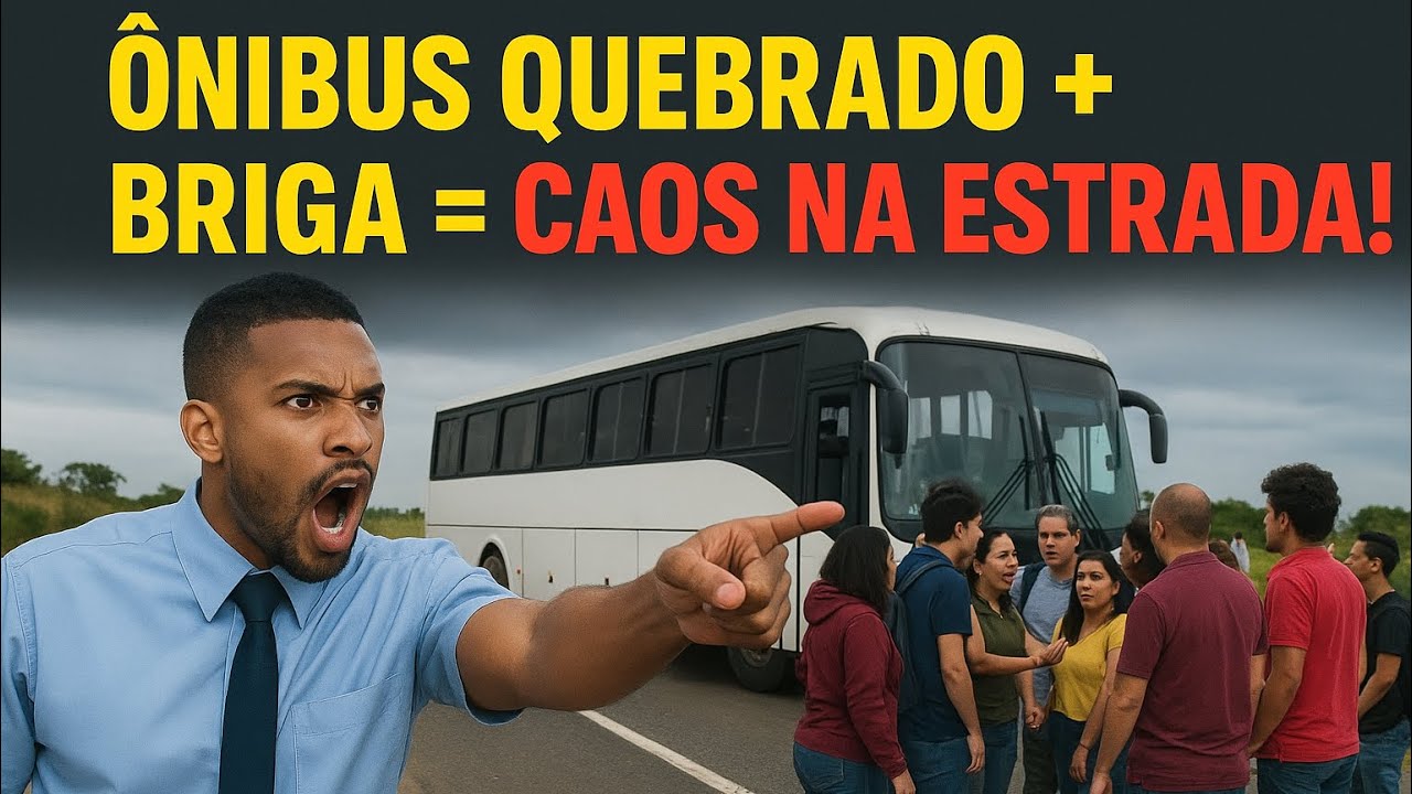 Funcionário tenta impedir filmagem, ônibus quebra e passageiros ficam sem poltrona #3 