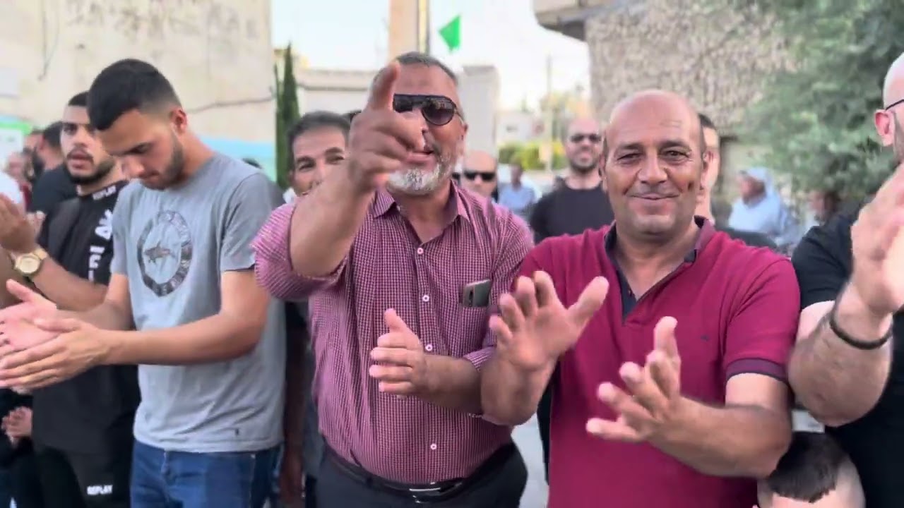 من زفة قصي محمد فرح جمهور