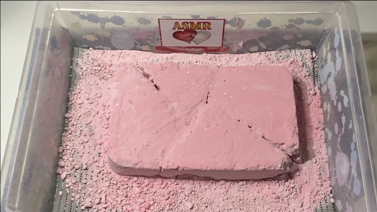 #ASMR 2 Crumble Baking Soda Videos #641