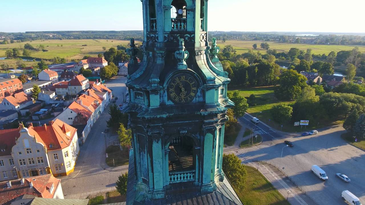 Krosno Odrzańskie i okolice - krajobraz z drona 09.2016
